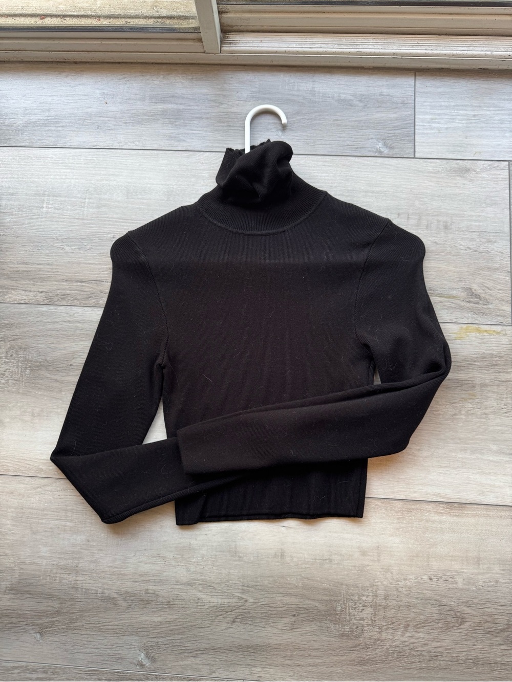 Zara Black Turtleneck Sweater - Women's